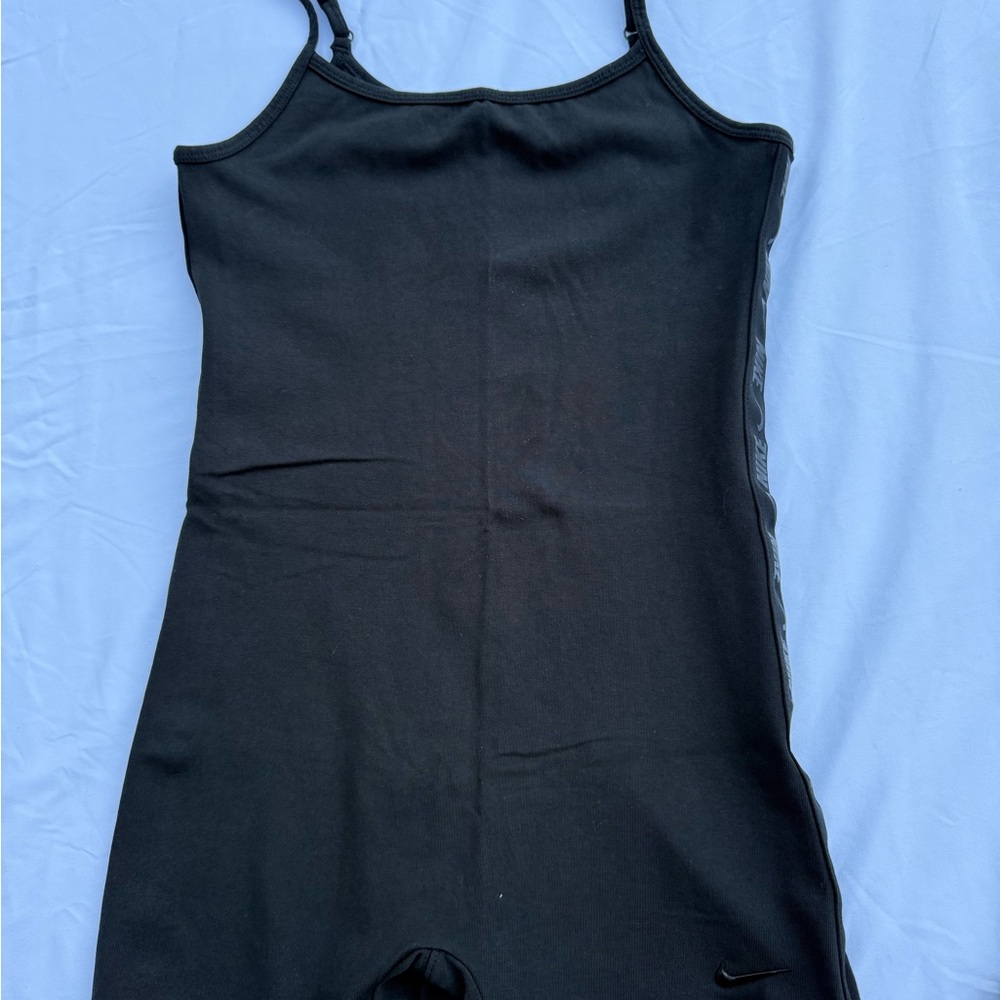 Nike Women’s Black Cotton Short Bodysuit